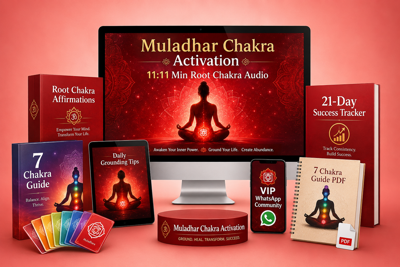 Complete Muladhar Chakra Activation digital kit